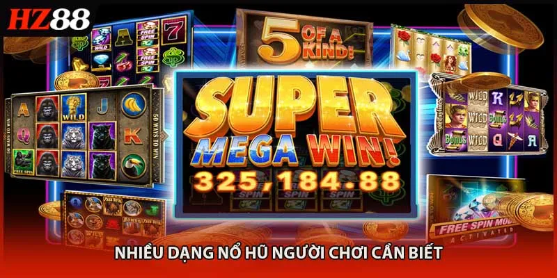 Đa dạng sảnh nổi bật và hiện đại